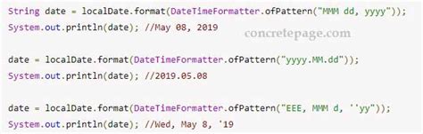 iso_local_date format java