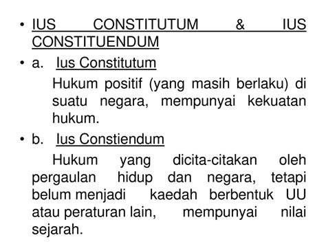 Ius Constituendum Concept