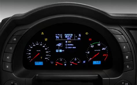 iveco dashboard lights meanings