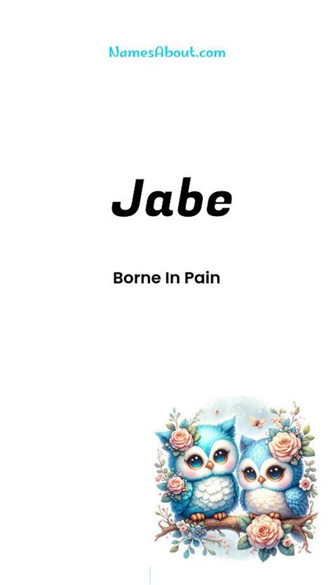 jabe meaning in english
