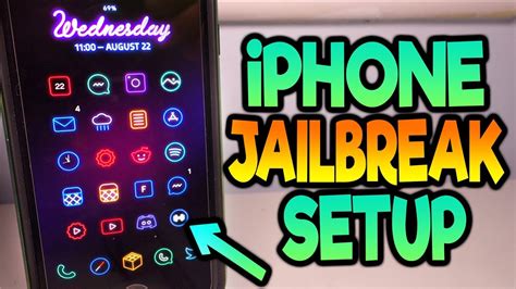 Jailbroken iPhone interface