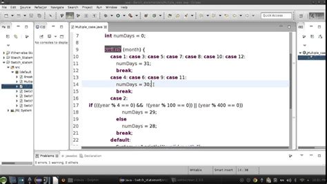 java 11 switch case multiple values