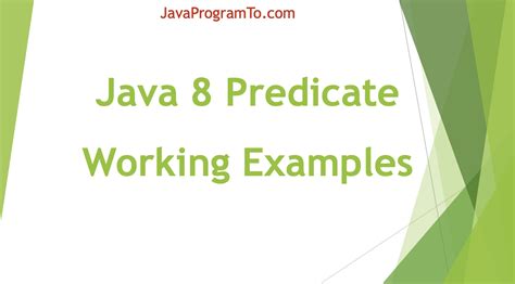 java 8 predicate example
