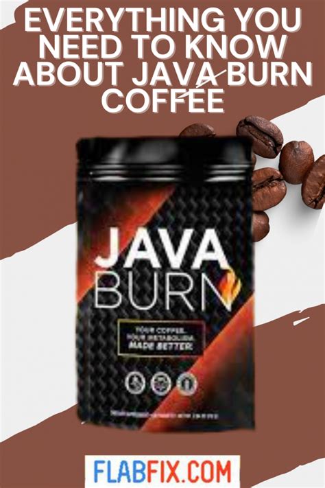 java burn coffee benefits