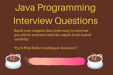 java coding interview examples