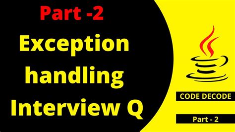 java exception handling interview questions javatpoint