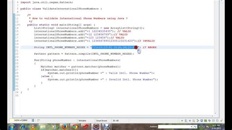 java phone number validation