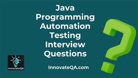 java practical interview questions for automation testing