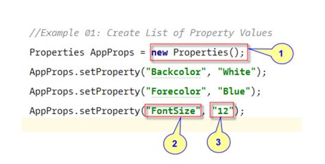 java properties file path example