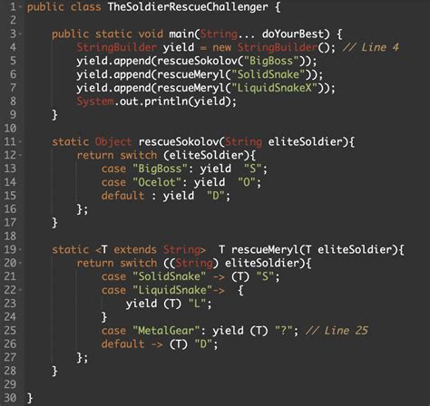 java switch case multiple values lambda