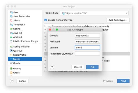 javafx maven example project