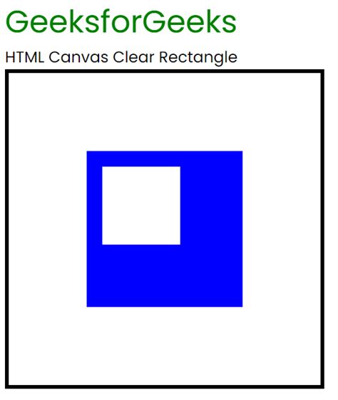 javascript canvas clear rectangle