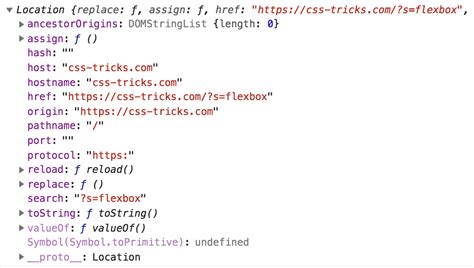 javascript change location