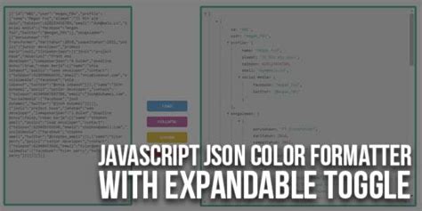 javascript code color formatter
