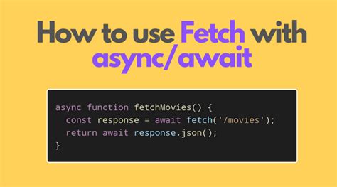 javascript fetch await example