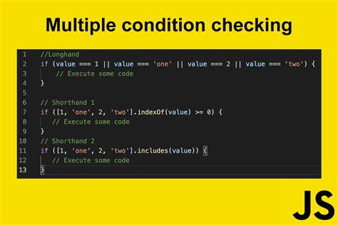 javascript if condition multiple values