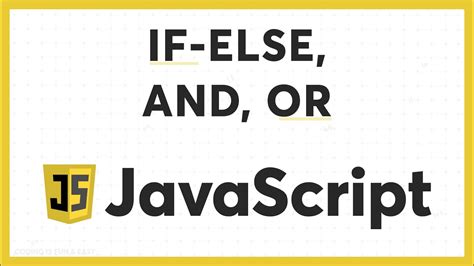 javascript if else logical operators