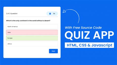 javascript quiz game source code