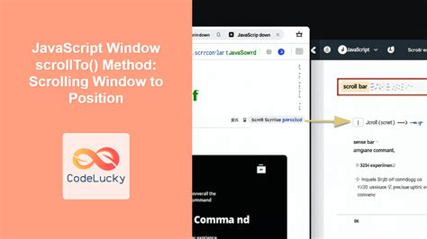 javascript scroll to position on page