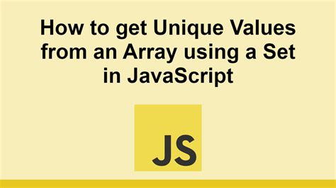 javascript set get value