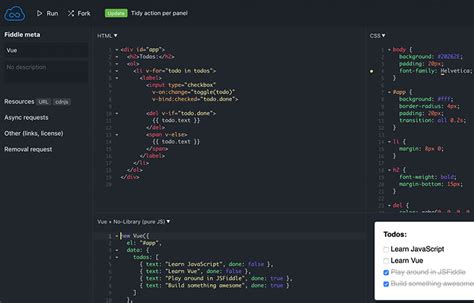 javascript test code online