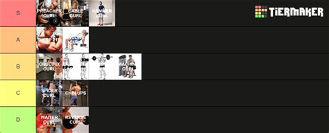 jeff nippard best bicep exercises tier list