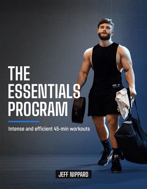 jeff nippard training programs