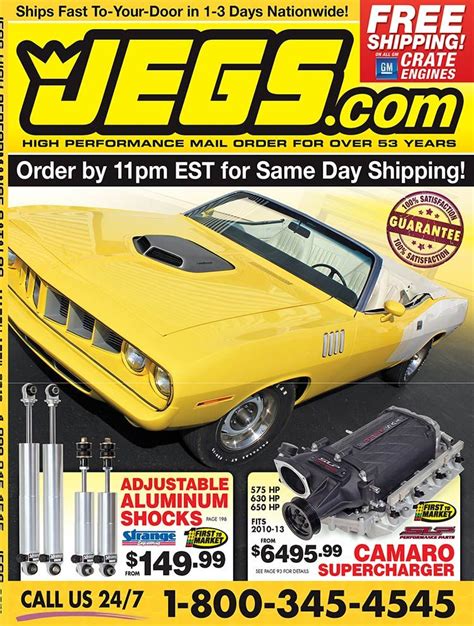 Jegs Free Catalog