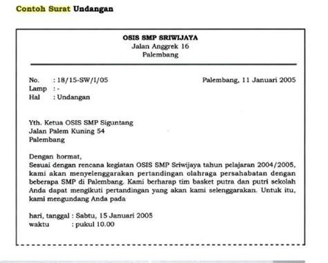 Jenis surat resmi
