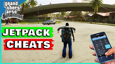 jet pack cheat code san andreas mobile
