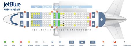 Jetblue Seating Chart A320