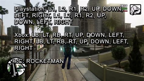 jetpack cheat code gta san andreas ps2