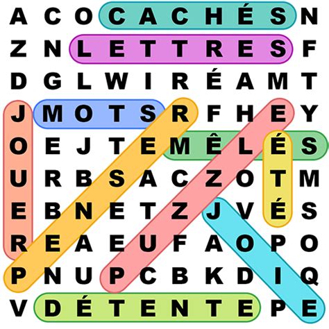 jeu mots mélés