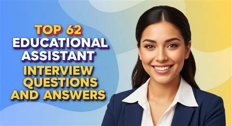 job interview questions for educational assistant