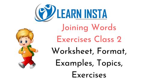 joining words examples class 2