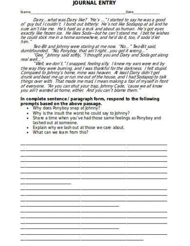 journal entry example for students with solutions