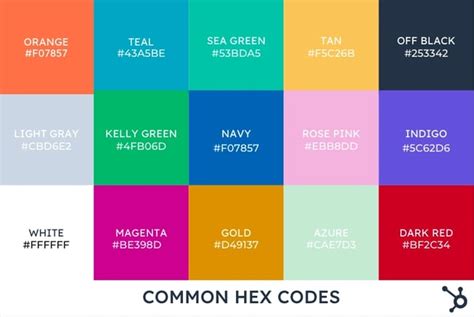 js css color name to hex