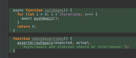 js for await example