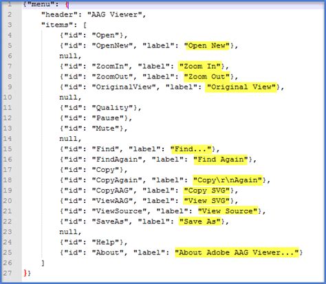 json file extension example
