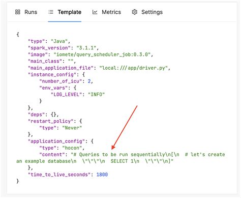 json text format example