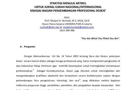 judul artikel