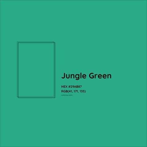 jungle green paint code