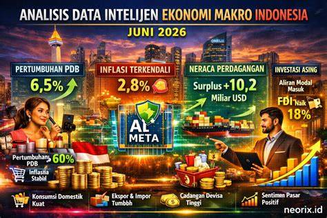 Proyeksi Ekonomi Makro Indonesia pada Juni 2026
