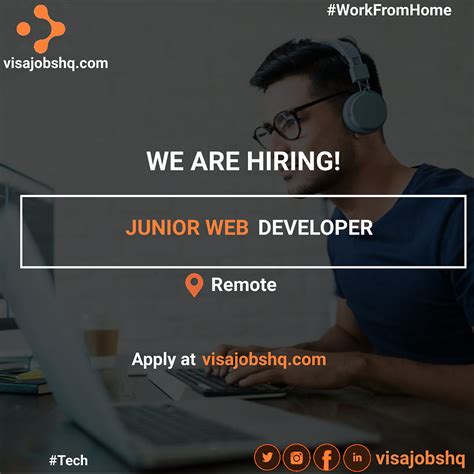junior web developer remote jobs work from home