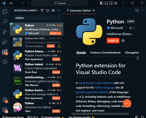 jupyter notebook in vscode not working