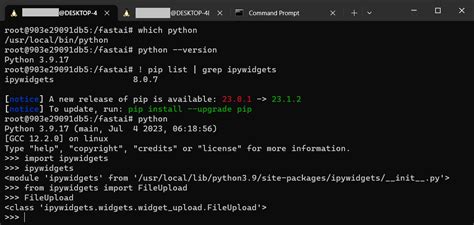 jupyter notebook not working in terminal