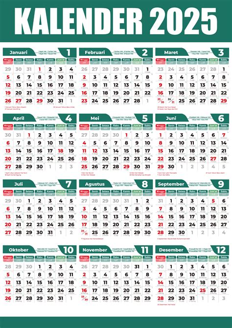 Ilustrasi kalender