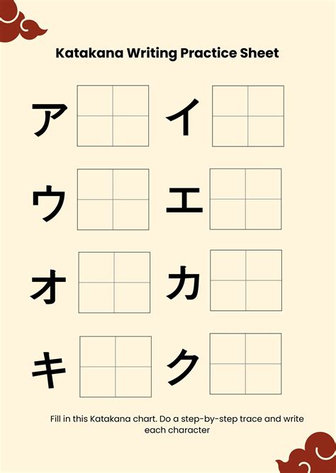 Praktik Katakana