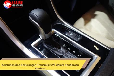 kekurangan CVT