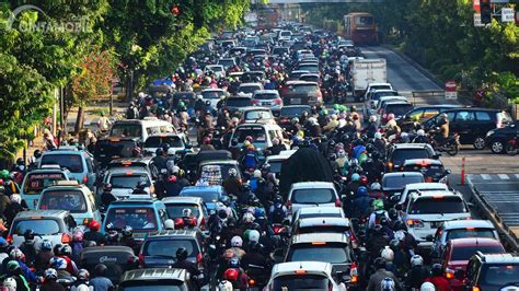 Kemacetan di Jalanan Indonesia